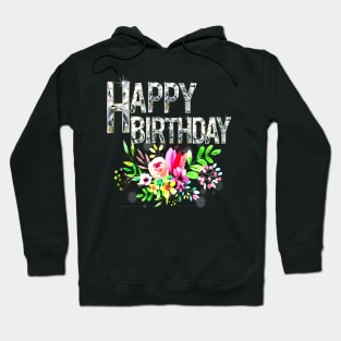 Happy Birthday Greeting Hoodie